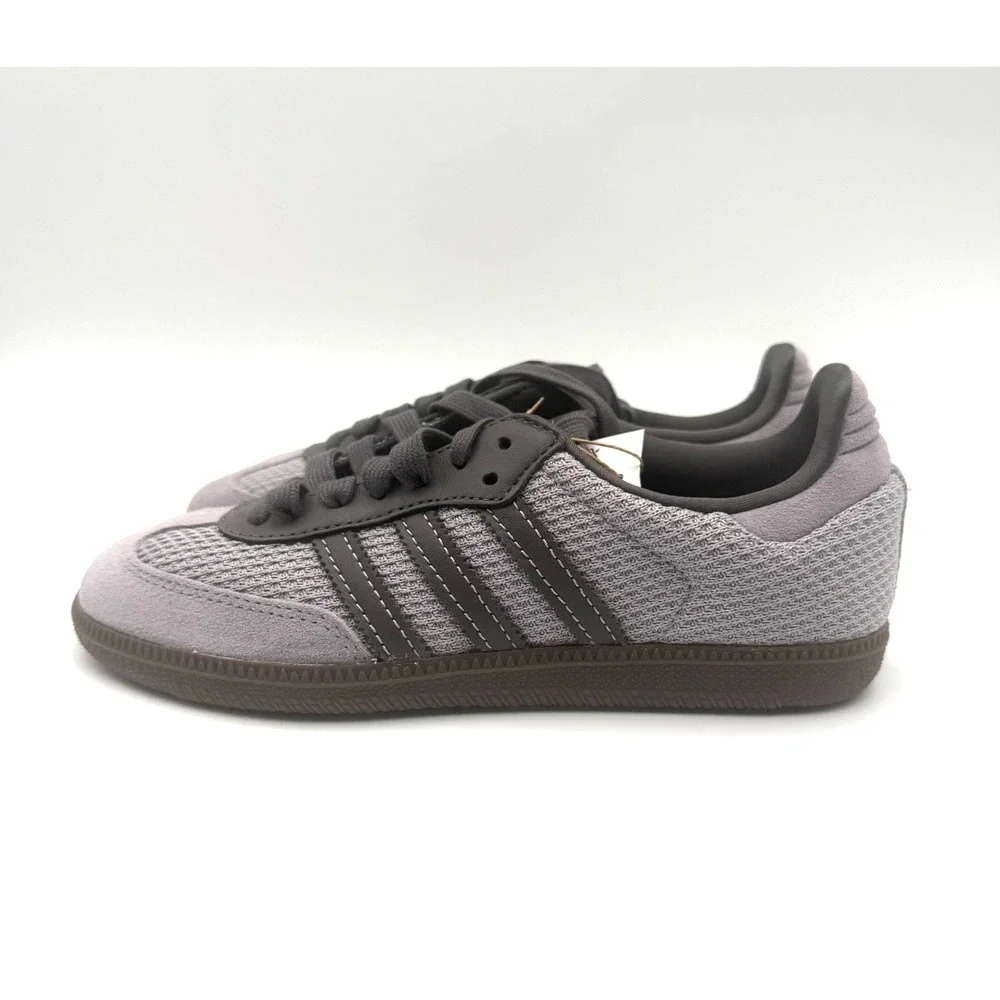 adidas Samba OG Glory Grey Charcoal Gum Men's Size 5.5 JR0886 NEW